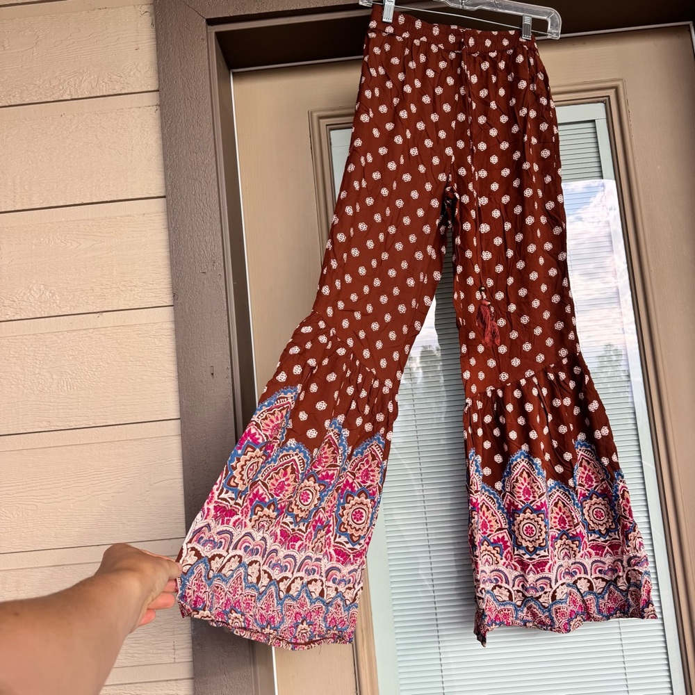 100% Rayon bell bottom